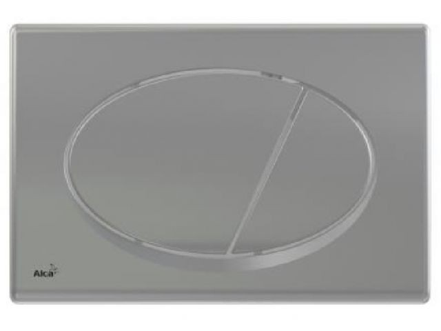 Кнопка управления для систем инсталляции (Хром-матовая), Alcaplast (M72-RU)
