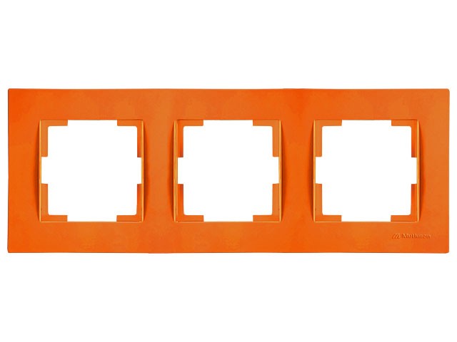 Рамка 3-ая горизонтальная оранжевая, RITA, MUTLUSAN (2220 800 1306)