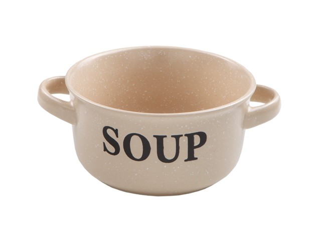 Миска керамическая, 134 мм, Для супа, белая,  PERFECTO LINEA (Супница объемом 645 мл) (30-523302)