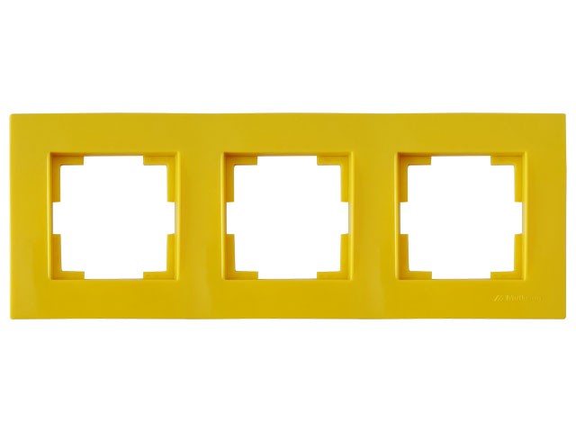 Рамка 3-ая горизонтальная желтая, RITA, MUTLUSAN (2220 800 1308)