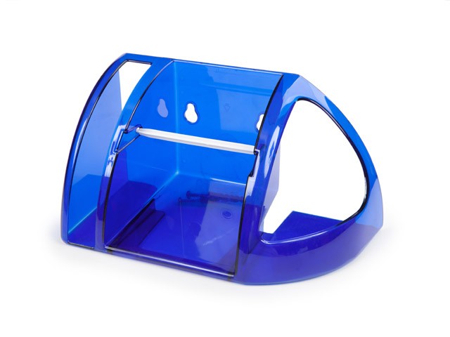 Полка для туалета, синий полупрозрачный, BEROSSI (Изделие из пластмассы. Размер 300 х 317 х 240 мм) (АС15210000)