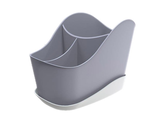 Сушилка для столовых приборов Krita, сиреневый туман, BEROSSI (Изделие из пластмассы. Размер 203х126х137 мм) (ИК62976000)