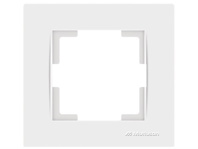 Рамка 1-ая белая, RITA, MUTLUSAN (2220 800 1101)