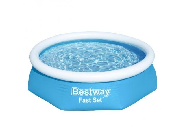 Надувной бассейн Fast Set, 244 х 61 см, BESTWAY (57448)