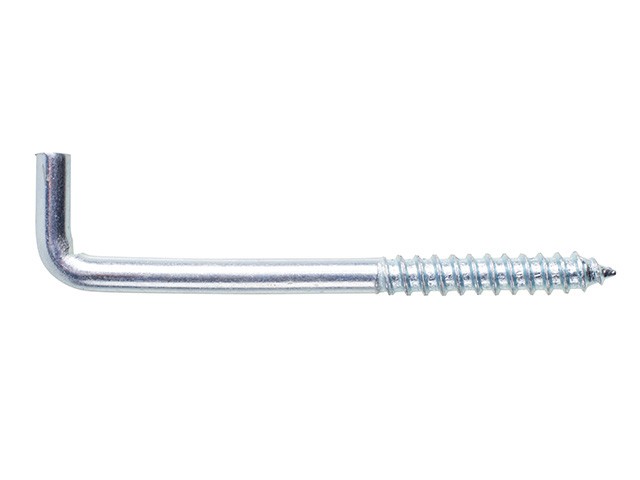 Крючок 8.0х100 мм Г-образный, цинк (2 шт в зип-локе) STARFIX (SMZ2-61096-2)