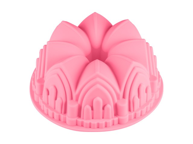 Форма для выпечки, силиконовая, шотландский кекс, 22 х 8.8 см, розовая, PERFECTO LINEA (20-101127)