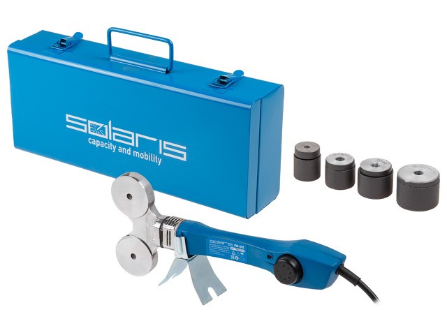 Сварочный аппарат для полимерных труб Solaris PW-805 (800 Вт; 4 насадки: 16, 20, 25, 32 мм) (SOLARIS)
