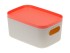 Ящик для хранения с крышкой ИНФИНИТИ 14х7х9,5 см (коралловый) (М2344) (IDEA)