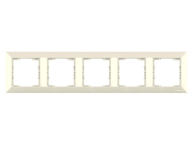 Рамка 5-ая горизонтальная кремовая, DARIA, MUTLUSAN (2120 800 1502)