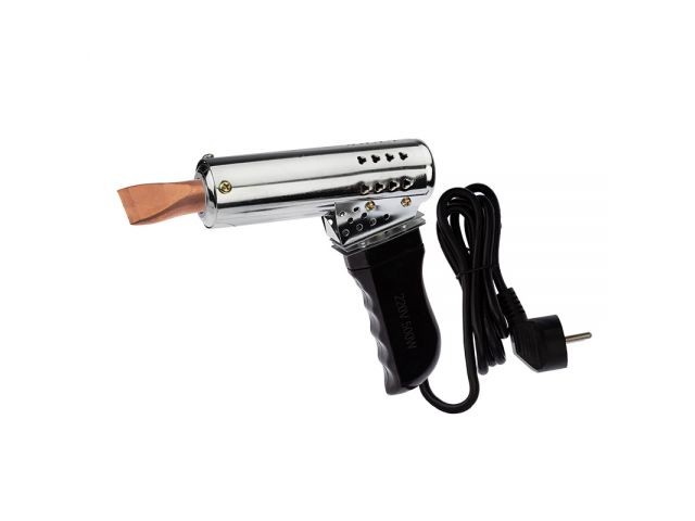 Паяльник-пистолет ПП, керам. нагреватель, 500 Вт, 230 В, карболитовая ручка REXANT (12-0215)