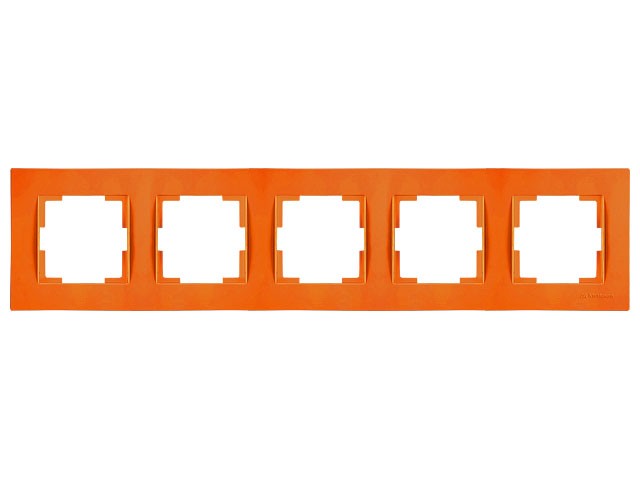 Рамка 5-ая горизонтальная оранжевая, RITA, MUTLUSAN (2220 800 1506)