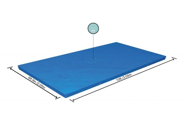 Тент-чехол для каркасных бассейнов, 300х201 см, BESTWAY (58106)