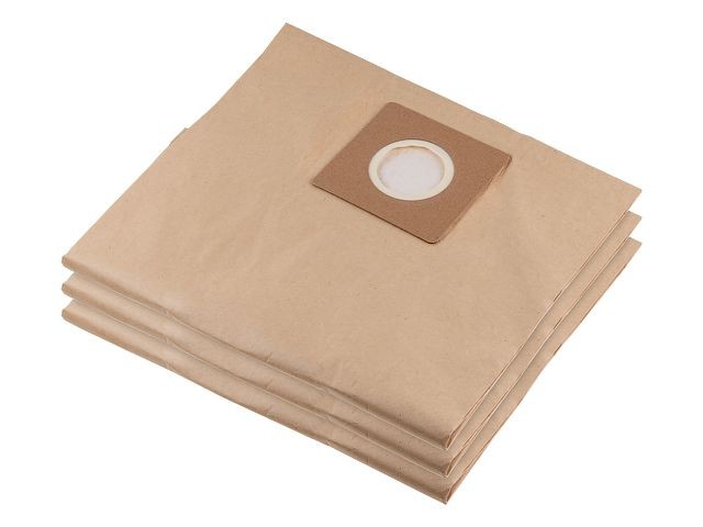 Мешок для пылесоса бумажный 30 л. WORTEX VC3016WS (3шт.) (30л, бумажный) (0319220)