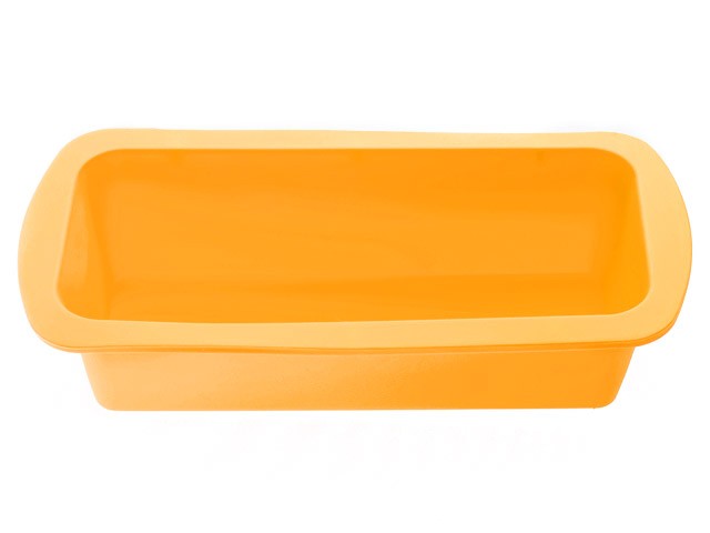 Форма для выпечки, силиконовая, прямоугольная, 27 х 13.5 х 6 см, оранжевая, PERFECTO LINEA (20-000214)