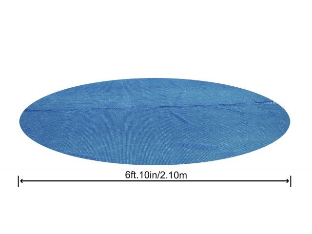 Тент-чехол с обогревающим эффектом для бассейнов, 244 см, BESTWAY (58060)
