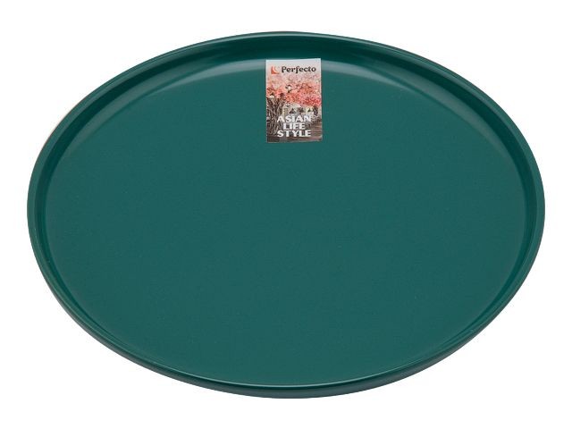 Тарелка десертная керамическая, 20.5 см, серия ASIAN, зеленая, PERFECTO LINEA (17-132024)