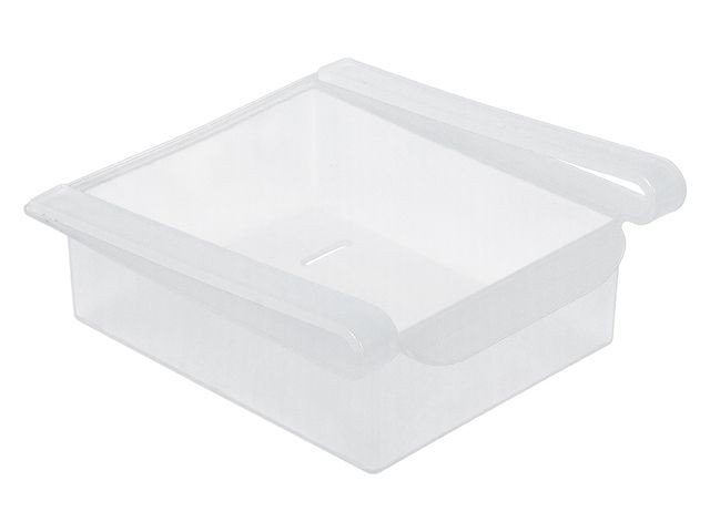 Полка в холодильник подвесная прозрачная, пластик, MARMITON (Размер: 16,5х15,5х6,5 см) (17603)