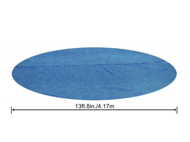 Тент-чехол с обогревающим эффектом для бассейнов, 417 см, BESTWAY (58252)