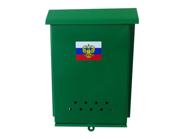 Ящик почтовый 300х250х60 мм (зеленый) (00-00001114) (АГРОСНАБ)