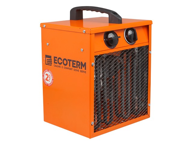 Нагреватель воздуха электр. Ecoterm EHC-03/1C (кубик, 3 кВт, 220 В, термостат, 2 года гарантии) (ECOTERM)