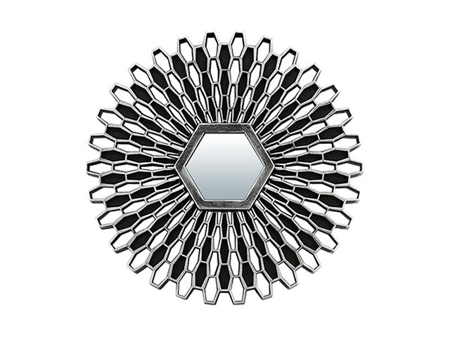 Зеркало декоративное "Лимож", серебро, QWERTY (74053)