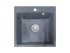 Мойка кухонная из искусственного камня BEST черный, 650х500 mm, AV Engineering (AV650500BBK)