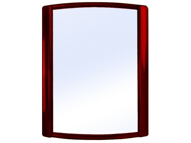 Зеркало Bordo (Бордо), рубиновый перламутр, BEROSSI (Изделие из пластмассы. Размер 479 х 626 м) (АС17615001)