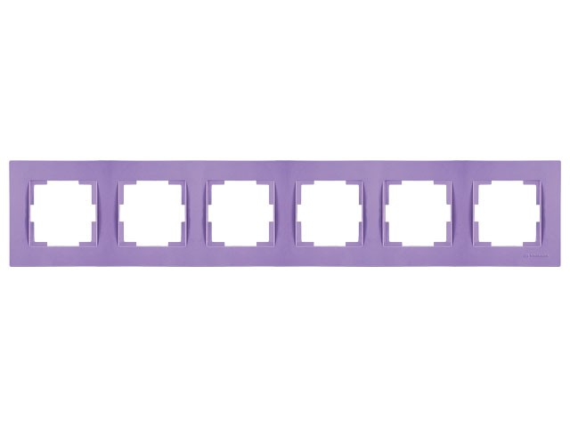 Рамка 6-ая горизонтальная пурпурная, RITA, MUTLUSAN (2220 800 1625)