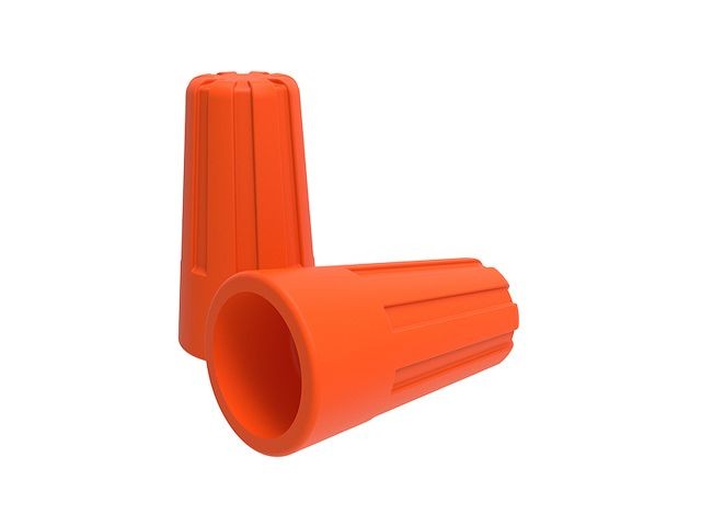 Соединительный изолирующий зажим СИЗ-3, d3,3 мм (1,5-5,75 мм2) оранжевый (упак. 100 шт.) REXANT (07-5218)