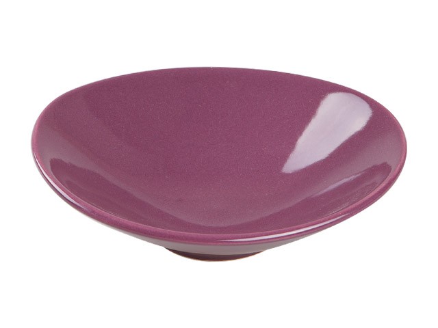 Салатник керамический, 160 мм, овальный, серия Стамбул, фиолетовый, PERFECTO LINEA (Супер цена!) (18-161498)