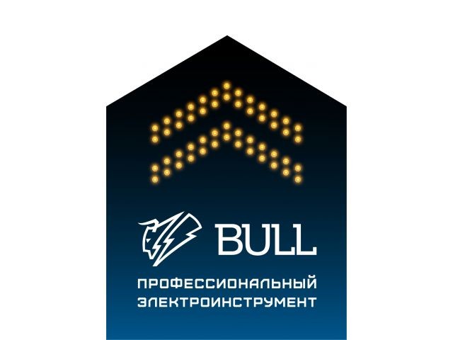Наклейка напольная BULL стрелка (594*420 мм) (MRKTbullNPS)