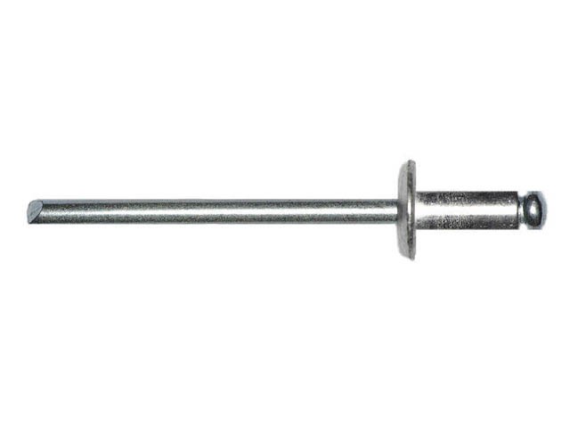 Заклепка вытяжная 4.8х8 мм алюминий/сталь, цинк (25 шт в зип-локе) STARFIX (SMZ1-42328-25)