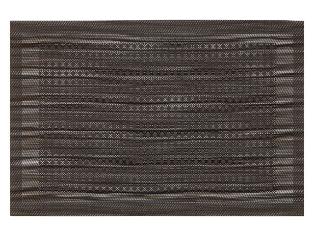 Салфетка сервировочная "HomeArt-3", 45х30 см, черная, PERFECTO LINEA (45-002603)