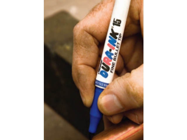 Маркер промышл. перманентный фетровый MARKAL DURA-INK 15 СИНИЙ (Толщина линии 1,5 мм. Цвет синий) (96025)