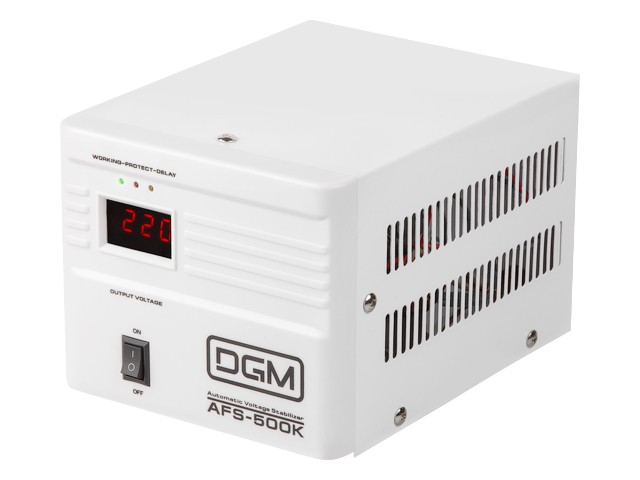 Стабилизатор напряжения DGM AFS-500K (500 В*А; 160-260 В; 1 розетка)