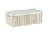 Ящик для хранения с крышкой ВЯЗАНИЕ 125x195x350мм (белый) (М2370) (IDEA)