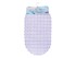 Коврик для ванной, овал 66х37 см, фиолетовый, PERFECTO LINEA (22-683705)