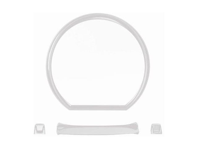 Набор для ванной Lumi ring, снежно-белый, BEROSSI (Размер   450*39*590) (НВ37201000)