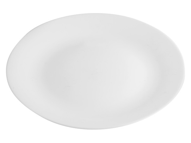 Тарелка обеденная стеклокерамическая, 267 мм, круглая, серия Ivory (Айвори), DIVA LA OPALA (Collection Ivory) (13-126729)