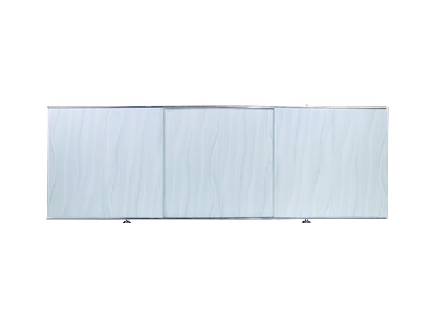Экран под ванну 1,7 м, волна голубая, PERFECTO LINEA (36-000177)