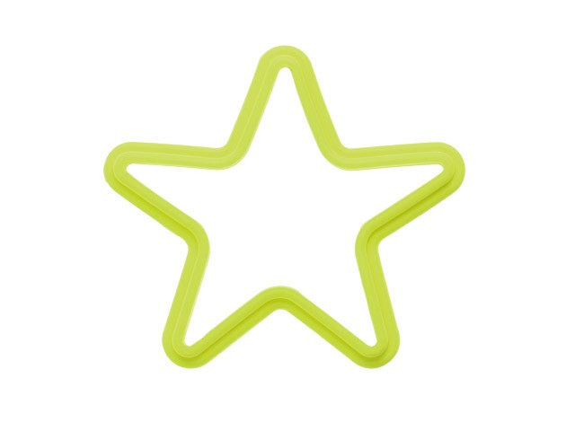 Форма, силиконовая, звезда, 13.5 х 13.5 см, зеленая, PERFECTO LINEA (22-009713)