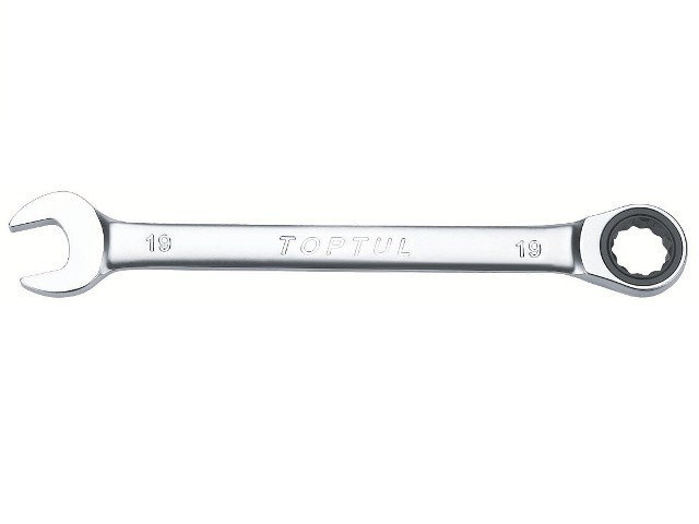 Ключ комбинированный  9мм с трещоткой TOPTUL (AOAA0909)