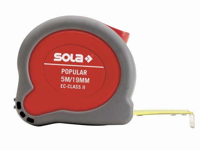 Рулетка  3м/13мм "Popular" PP 3m (SOLA) (50024201)