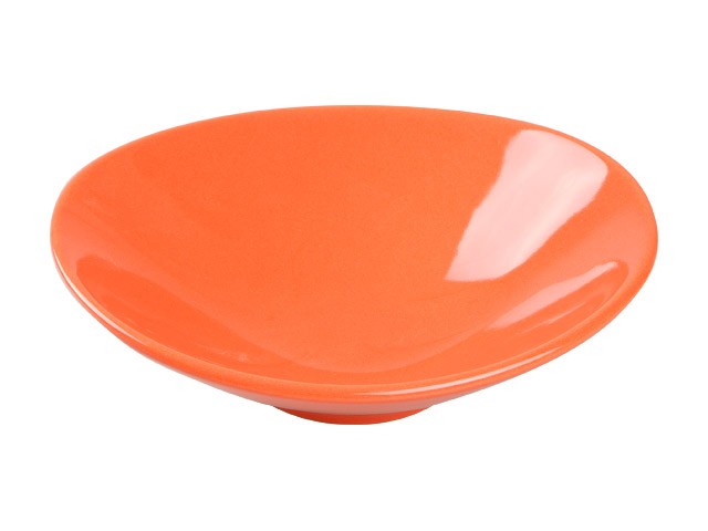 Салатник керамический, 160 мм, овальный, серия Стамбул, оранжевый, PERFECTO LINEA (Супер цена!) (18-161200)