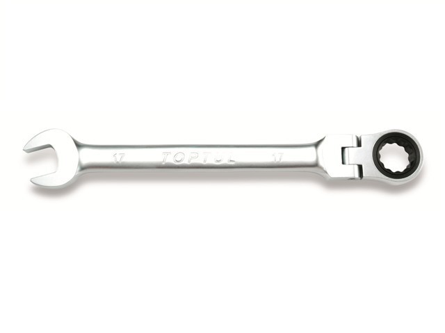 Ключ комбинированный 16мм с поворотной трещоткой TOPTUL (AOAD1616)