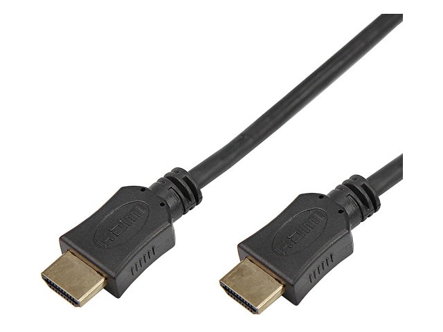 Шнур HDMI - HDMI без фильтров, длина 1 метр, (GOLD) (PE пакет) PROconnect (17-6202-8) (PROCONNECT)