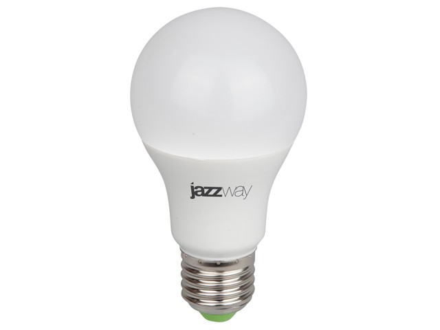Лампа PLED PPG A60 9 Вт для растений AGRO IP20 220В E27 JAZZWAY (прозрачное стекло) (5008946)