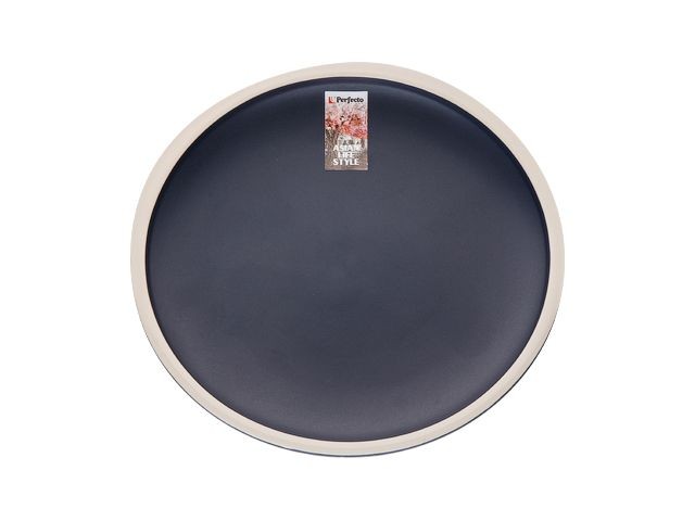 Тарелка десертная керамическая, 21 см, серия ASIAN, синяя, PERFECTO LINEA (17-112102)