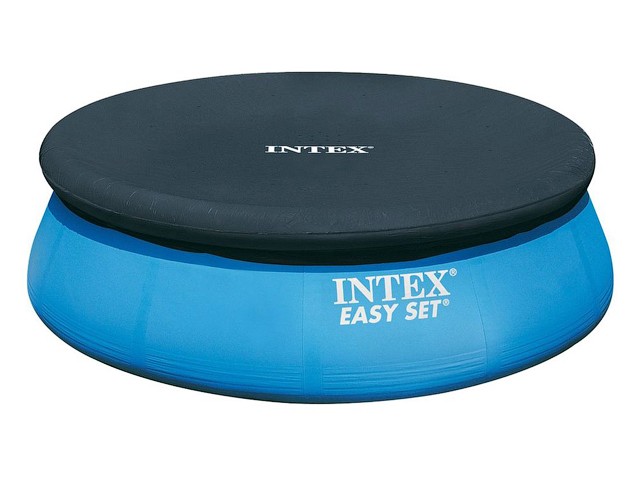 Тент-чехол для бассейнов Easy Set, 244x30 см, INTEX (28020)