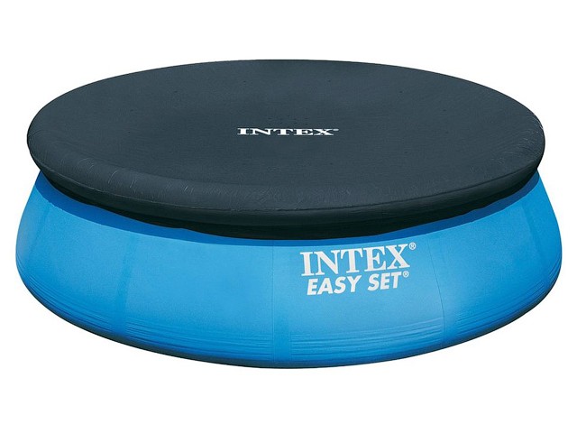 Тент-чехол для бассейнов Easy Set, 366x30 см, INTEX (28022)